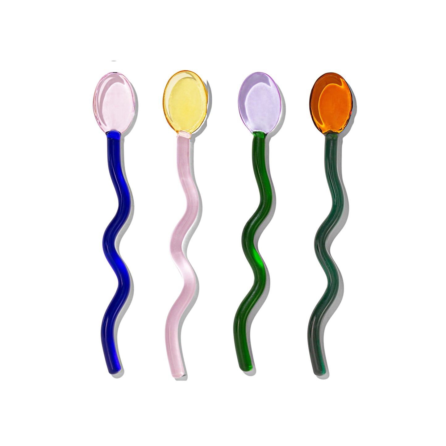 Glass Cocktail Stirrer set